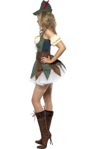 Halloween Costume Robin Hood Woman Costume - Click Image to Close